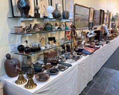 Mid century Pottery Art & Design Asian Antiques Etc.. Multi Estate Sale
