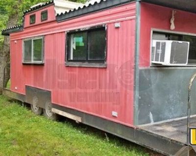 Trolley / Caboose Style 2015 Food Concession Trailer with Newer Equipment