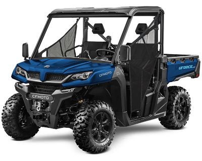 Condition: New, Make: CFMOTO, Model: UForce 1000, Year: 2026, Color: Twilight Blue, Dealer: Salinas Motorcycle Center Inc, Phone: 831-442-3511. MAKE THE WORLD YOUR JOB SITE. Built to get stuff done, the UFORCE 1000 delivers on capacity and power. You get a roomy bench seat for three adults, a 1,000-lb. capacity gas-assisted tilting cargo box, a 10.6-gallon fuel tank, plus a high clearance suspe...
