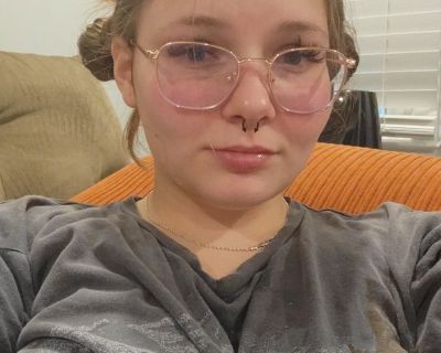 I am an 18 year old student employed as a server. I'd love to have a roommate to connect with, but I understand if we don't click. I am seeking a room or roommate willing to look, who is clean and kind!.