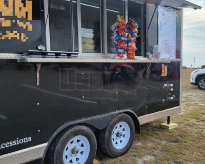 2021 - 8' x 14' Kitchen Food Trailer | Food Concession Trailer with Pro-Fire