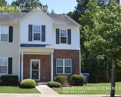5930 San Marcos Way - 1. Take a virtual tour! Watch the full property video here: https://youtube.com/shorts/1QiJKUWlyHc?feature=share Charming 3-Bed, 2.5-Bath Townhome in Addison Reserve Raleigh, NC Welcome to this beautiful 1,435 sq. ft. townhome in the sought-after Addison Reserve community of Raleigh, NC! Offering comfort, style, and convenience, this home is perfect for modern living in a ...