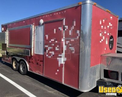 2016 - 8' x 20' Mobile Kitchen Catering Professional Food Concession Trailer w/ Optional Truck