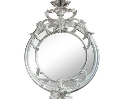 Vintage Italian Acanthus Scroll Mirror