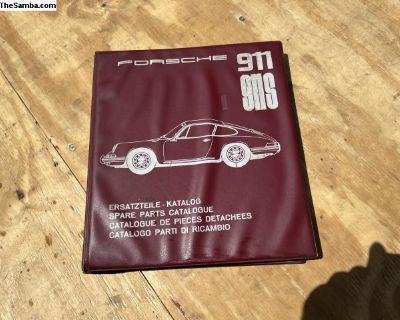 OEM Porsche Spare Parts Manual GR.8-RS