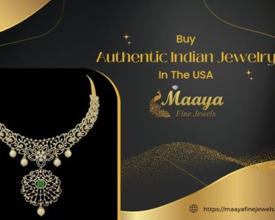 Maaya Fine Jewels is a trusted provider of authentic Indian jewelry in USA. Their collection features stunning pieces crafted by skilled artisans using traditional techniques and the finest materials. From intricate necklaces to elegant earrings, Maaya Fine Jewels offers a wide range of designs that celebrate the rich history and culture of Indian jewelry. With a commitment to quality and custo...