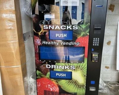 Seaga Healthy You Snack and Cold Drink Combo Vending Machine For Sale in Florida!