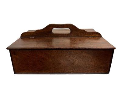 Mid 19th Century American Mahogany Cutlery Box