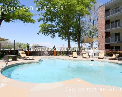 1 Bedroom 1BA 615 ft Pet-Friendly Apartment For Rent in Albuquerque, NM