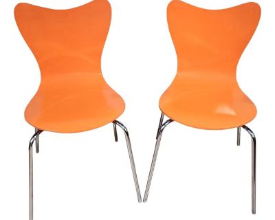 Vintage West Elm Bentwood Dining Chairs - Set of 2