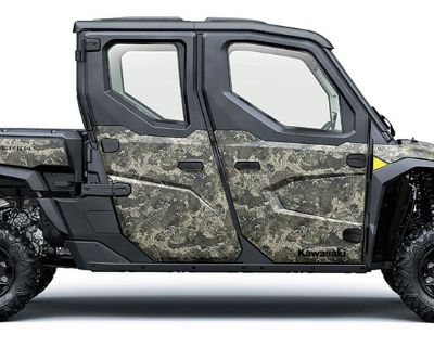 2025 Kawasaki RIDGE CREW HVAC CAMO Utility SxS Plano, TX