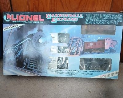 Lionel Cannonball Express 027 Gauge Electric Model Train Set