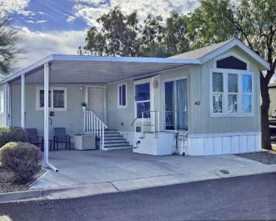 124 S 54 Th. St Spc 42. Selling at $64,900. REDUCED $25,000 as on MLS, was: $89,900. This 2019 De Luxe Cavco Park Model has only been "Occupied" by owners for 2 years. It has been placed on the Market only due to wi .... 2 Bedroom. 1.5 Bathroom. 385 ft