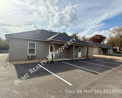 2 Bedroom 2BA 1000 ft Pet-Friendly Apartment For Rent in Bryant, AR