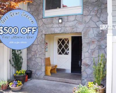 $500 OFF!! Garden-Level 2 Bed 2 Bath with Large Patio, Parking, W/D Hookups. image_url. W/D hookup Patio / balcony Dishwasher Parking Coffee bar Carpet Unit Amenities carpet dishwasher patio / balcony w/d hookup Property Amenities coffee bar on-site laundry parking. 2 Bedroom. 2 Bathroom. 1000 ft