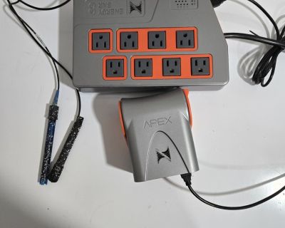 Neptune Apex controller and energy bar