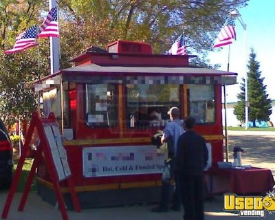 Used - 8' x 12' Coffee and Beverage Concession Trailer / Espresso Trailer