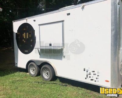 Versatile - 8' x 15' Kitchen Food Concession Trailer with Fire Suppression System