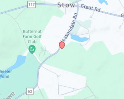 2 Bedroom 1BA 1290 ft Condo For Rent in Stow, MA