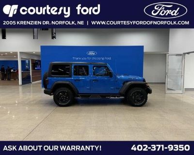 2022 Jeep Wrangler Unlimited 4X4 Willys Sport 4DR SUV