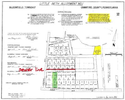 Lots and Land For Sale in Canadohta Lake, PA