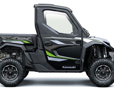 2024 Kawasaki RIDGE XR HVAC Utility SxS White Plains, NY