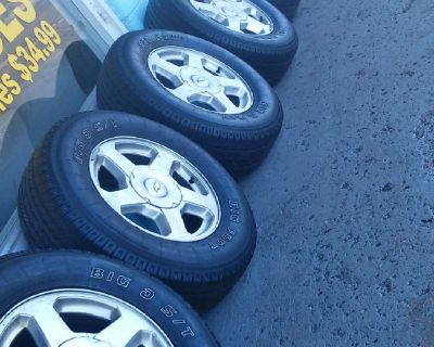 good used tires and good used rims