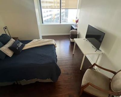 Available on: now. Furnished. LGBTQ+ friendly * Students welcome * 40+ years welcome. It s a beautiful room in the heart of Downtown Dallas. The property is quiet and safe with good neighbors professional and clean people. There are so many places to visit: restaurants, supermarkets, pharmacies, and parks nearby. A very nice apartment.. Rent $1,200 per month Bills Included Security deposit $200...