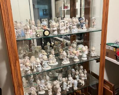 My wife died recently and I’m selling her Precious Moments collection with a display case.

97 pieces total.

The buyer must be willing to come to my home and get this.

I will not sell it by the piece.

Asking $2,000 or best offer.
