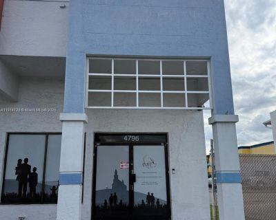 NW 167th St. Turn-key commercial space offering 2,011 sq ft of updated interior improvements. Formerly used as a church, this unit features upgraded flooring, enhanced lighting, clean finishes, private offices/rooms, open multi-purpose areas, and improved electrical systems. The space is fully finished (not raw warehouse), making it ideal for a wide range of uses such as professional offices, r...