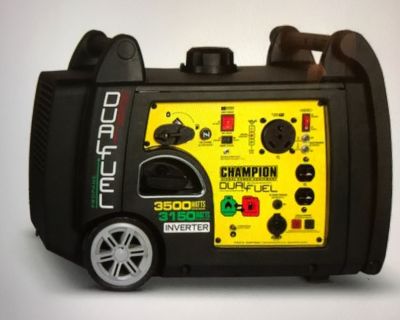 Champion 3500 Watt Duel Fuel Portable inverter Generator