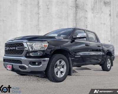 2022 RAM 1500 Big Horn | 5.7L HEMI V8 | 5'7" Box | Class IV Hitch Receiver | App