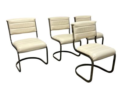 Vintage Cal-Style Manufacturing Dining Chairs - Set of Four