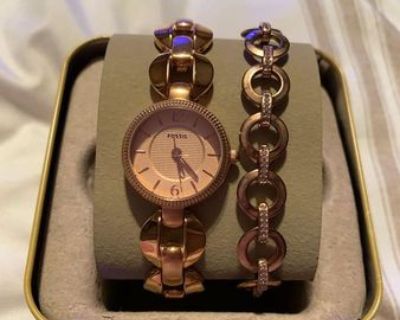 Fossil Watch & Bracelet