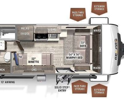 2022 Forest River Rockwood Geo Pro 19FD