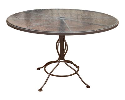 1990s Woodward Patio Dining Table, Designed for Woodward by Herbert Saiger