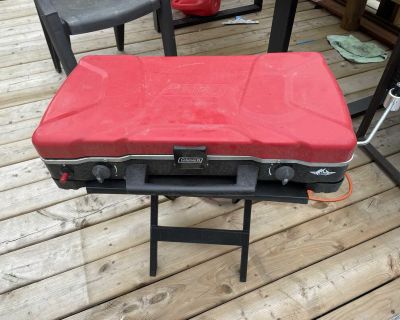 Coleman propane camp grill