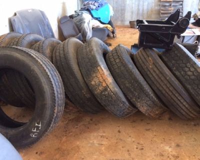 Big rig used Tires, Rims & Virgin tires