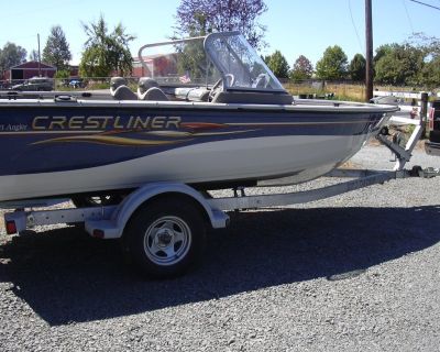 Crestliner 1650 SA   Sport Angler Aluminum boat