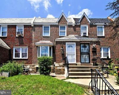 3 Bedroom 1BA 1170 ft Single Family Home For Sale in PHILADELPHIA, PA