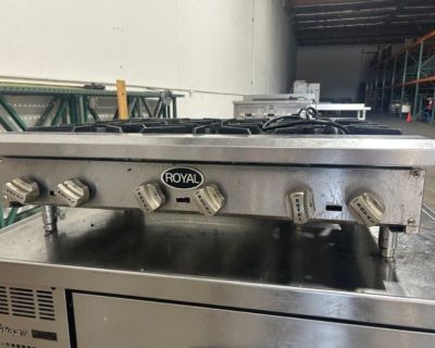 Royal 6-Burner 36" Countertop Hotplate RTR#5081932-05