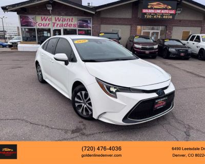 2020 Toyota Corolla Hybrid LE Sedan 4D