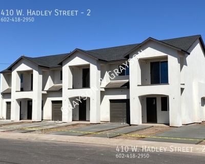 410 W. Hadley Street. NEW Modern Townhome Living Where Style Meets Comfort! AVAILABLE 09/01/2025. Welcome to your dream home! This beautifully designed 3-unit townhouse offers the perfect blend of elegance and functionality. Key Features: 2-Story Layout with private garage and entry Spacious Balconies perfect for morning coffee or evening relaxation. Stainless steel appliances, Refrigerator, Li...