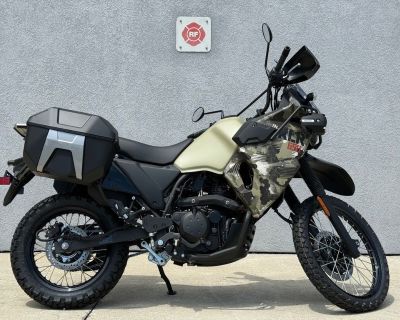2025 Kawasaki KLR 650 Adventure ABS Cypher Camo Beige