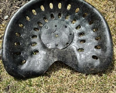 Antique tractor seat
