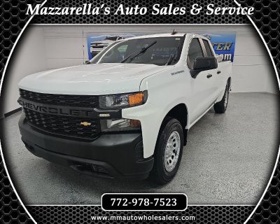 2019 Chevrolet Silverado 1500 4WD Double Cab 147" Work Truck