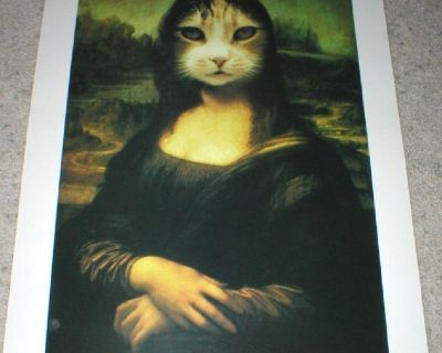 Mona the Cat Photographic Wall Art Poster No. 1637 - Unframed