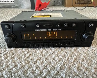 1980s Blaupunkt Radios : Porsche OEM