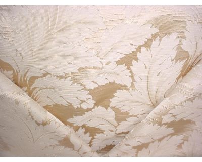 Scalamandre Tv 00041897 Damasco Acanto Floral Damask Upholstery Fabric- 7-1/4 yards