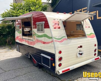 Vintage - 1969 6.5' x 13' Coffee and Beverage Concession Trailer